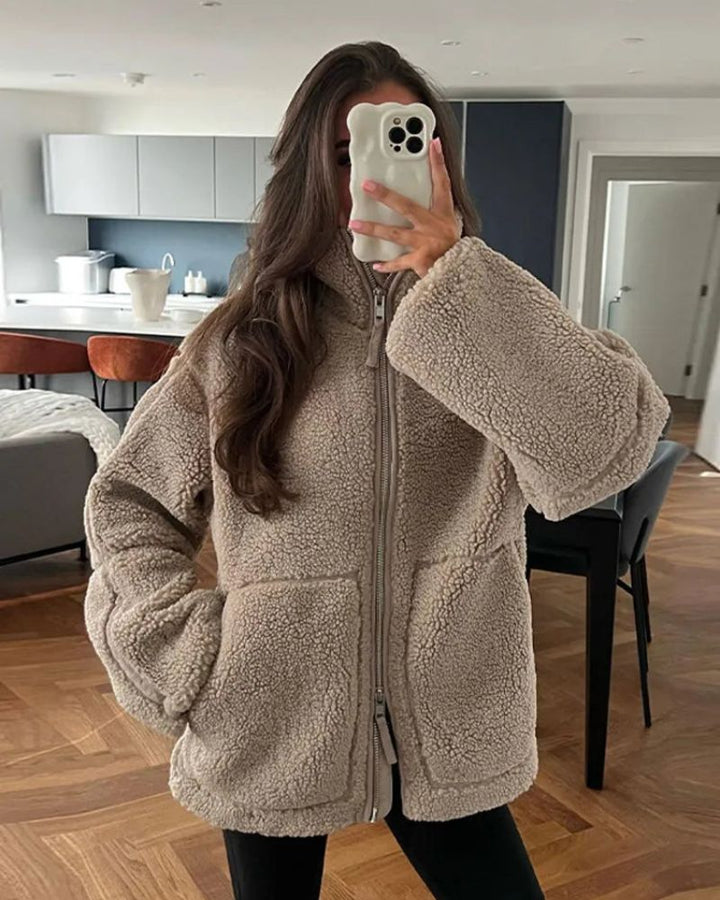 EMMA | Comfy Teddy Winter Jacket