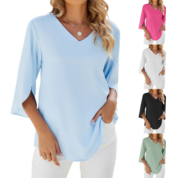 SIERA | V-NECK BLOUSE