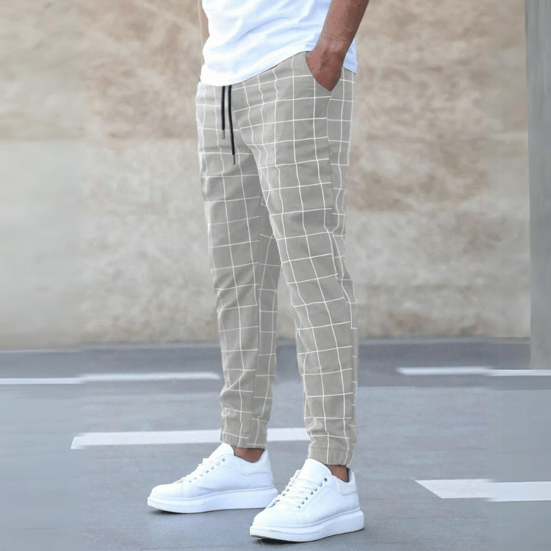 DAVID | Checkered Pants