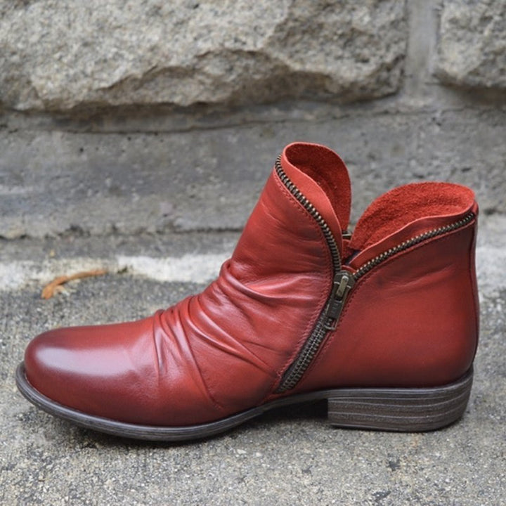 MH™ - Leather Boots with Zip