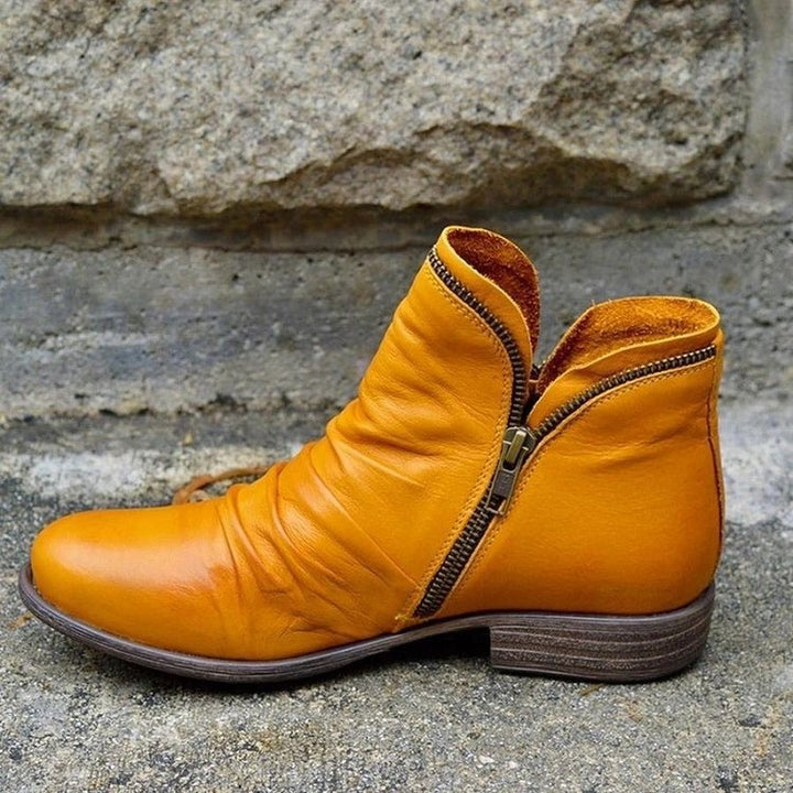 MH™ - Leather Boots with Zip