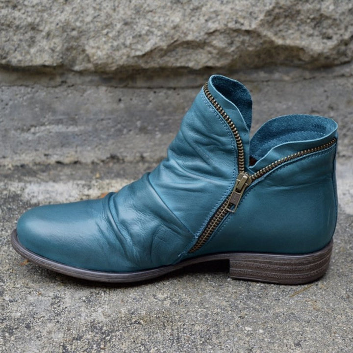 MH™ - Leather Boots with Zip