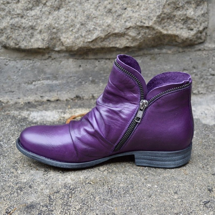 MH™ - Leather Boots with Zip