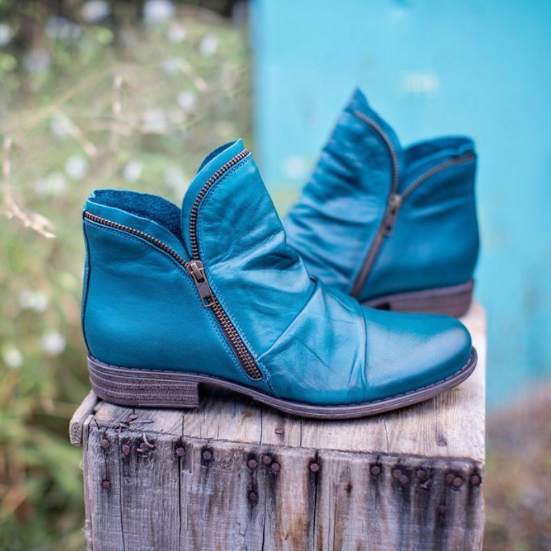 MH™ - Leather Boots with Zip